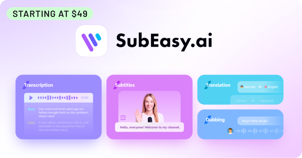 Shop SubEasy.ai (starting at $49)