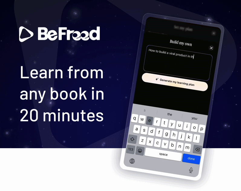 BeFreed: Learn from any book in 20 minutes