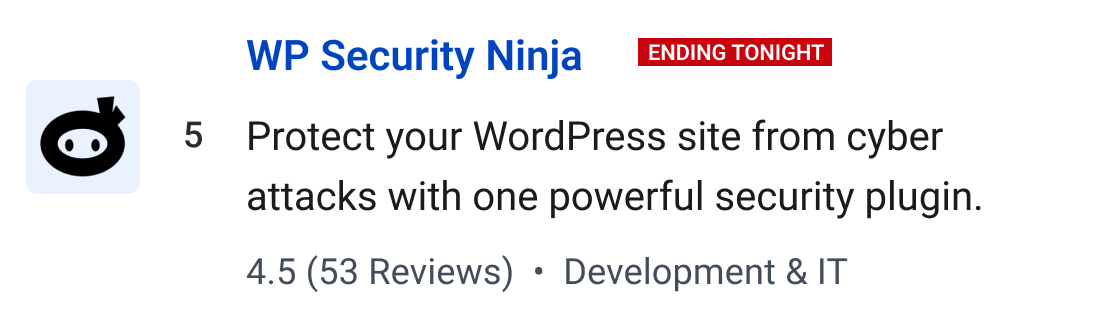 WP Security Ninja: Protect your WordPress site from cyber attacks with one powerful security plugin.