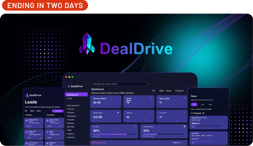 Shop DealDrive - ending in two days