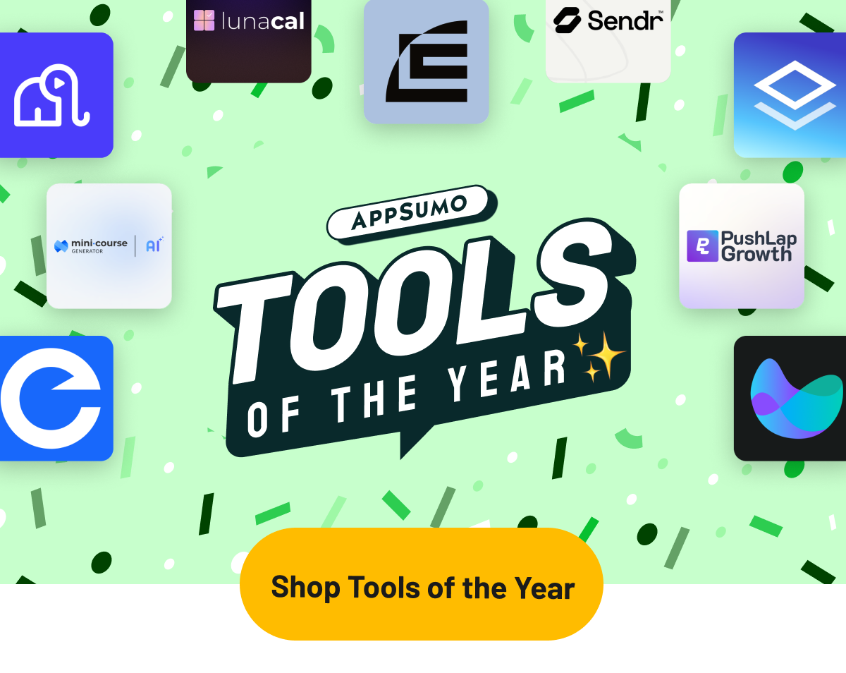 AppSumo Tools of the Year