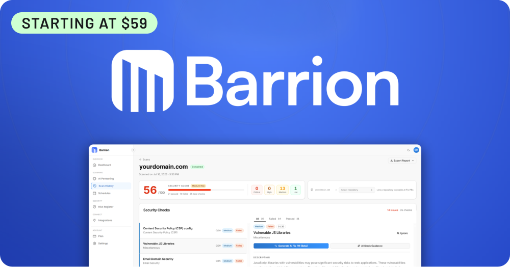 Shop Barrion (starting at $59)