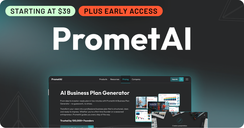 Shop PrometAI (starting at $39, Plus Early Access)