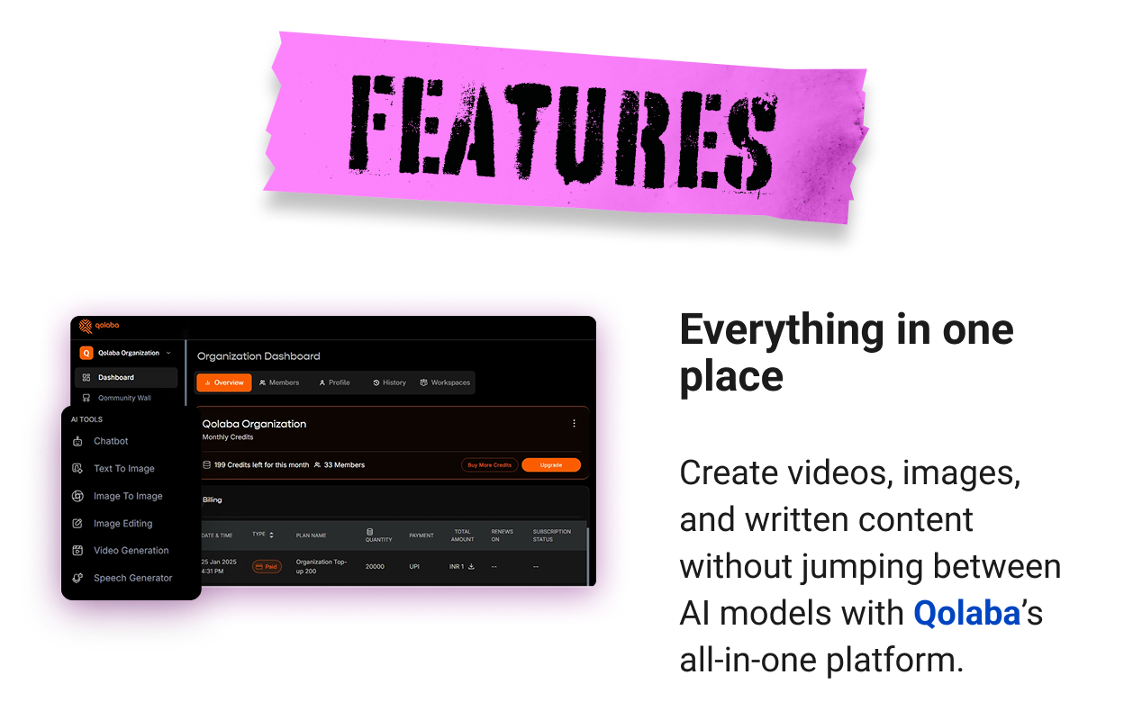 Features: Access a full library of AI agents to supercharge every part of your sales and marketing.