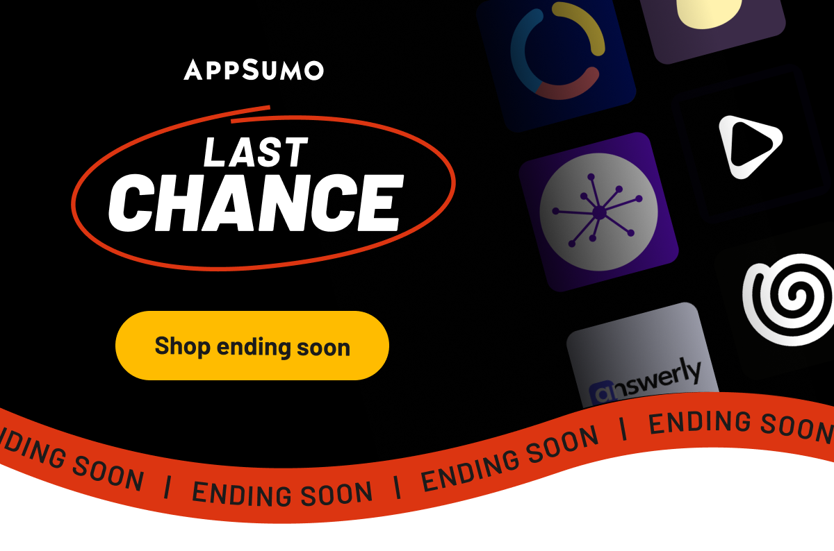 Last chance. Shop now. ending soon. 