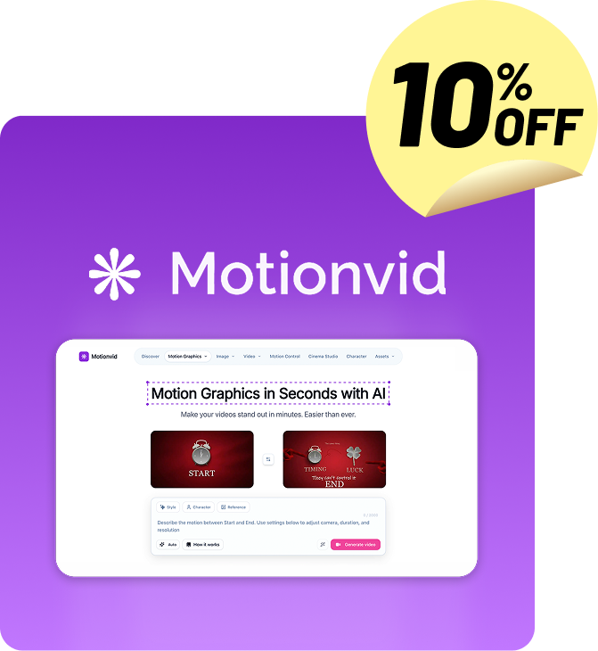 Shop Motionvid AI