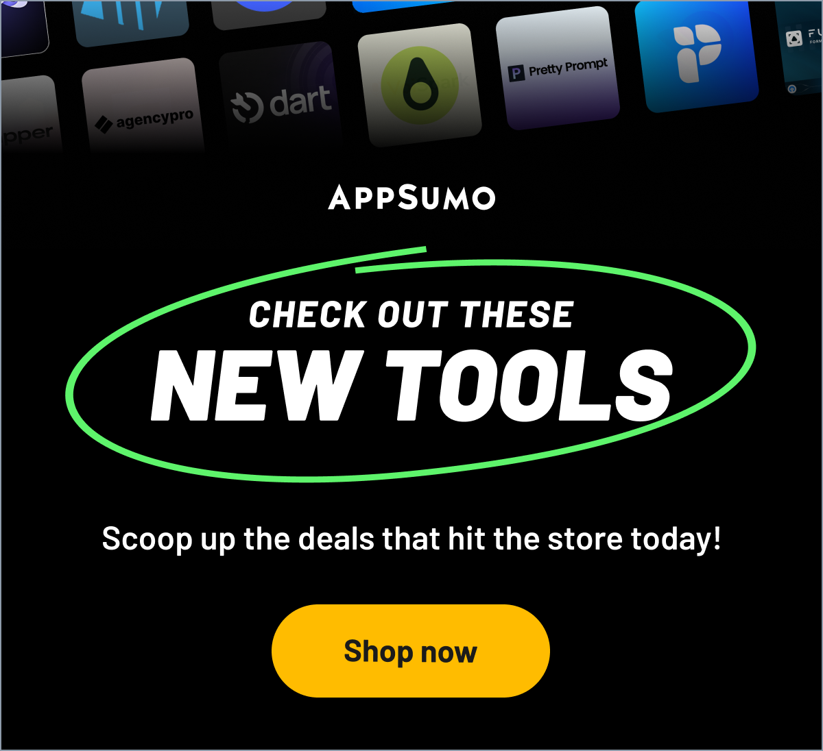 Check out these new tools. Scoop up the deals that hit the store today! Shop now