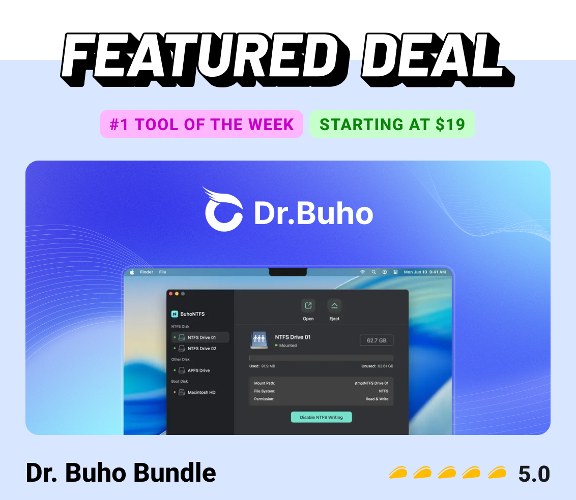 Featured Deal: Dr.Buho Bundle (#1 tool of the week, Starting at $19)
