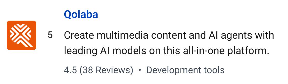 Qolaba: Create multimedia content and AI agents with leading AI models on this all-in-one platform.