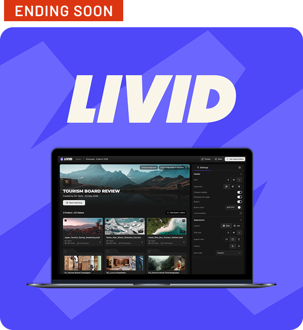 Shop Livid - ending soon