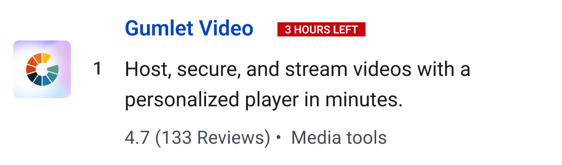 Gumlet Video: Host, secure, and stream videos with a personalized player in minutes.