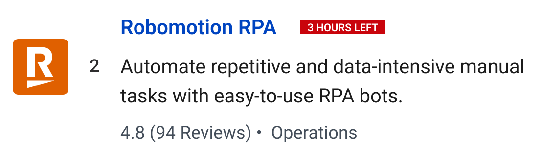 Robomotion RPA: Automate repetitive and data-intensive manual tasks with easy-to-use RPA bots.