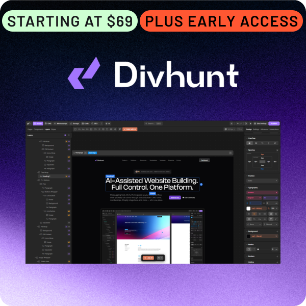 Shop Divhunt (starting at $69, Plus Early Access)