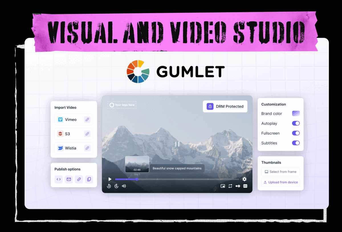 Visual and video studio