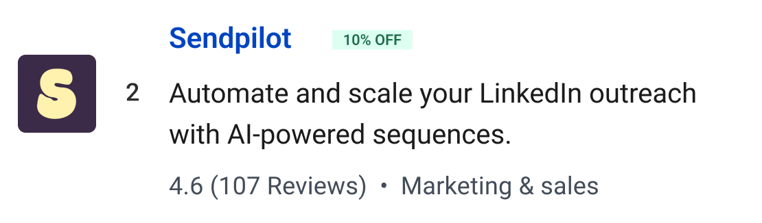 Sendpilot: Automate and scale your LinkedIn outreach with AI-powered sequences.