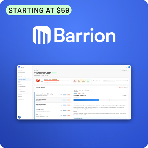 Shop Barrion (starting at $59)