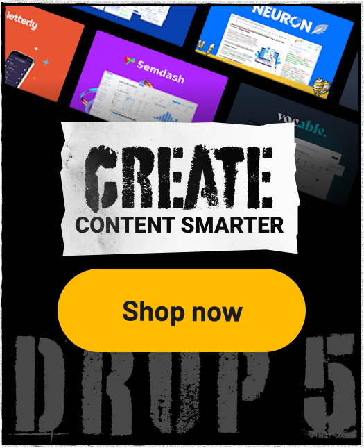 Drop 5: Create content smarter
