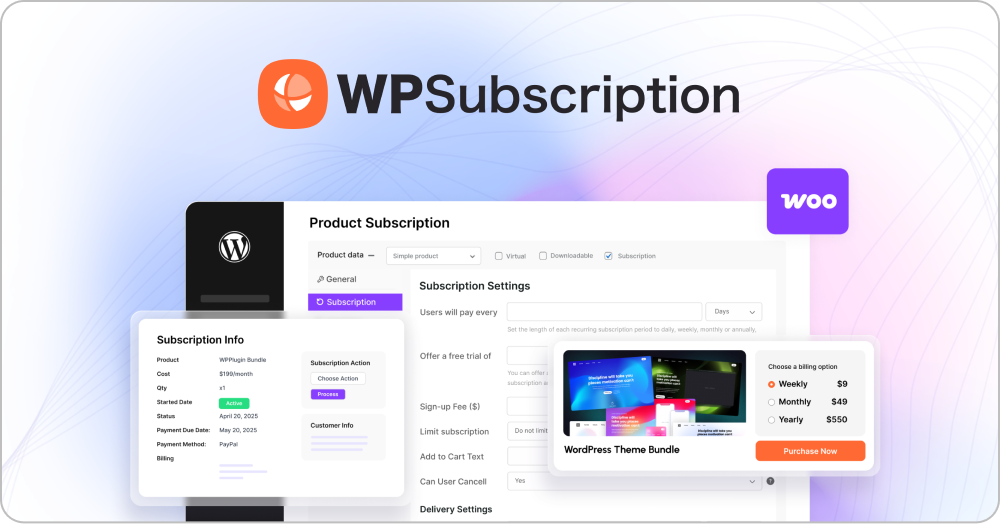 Shop WPSubscription