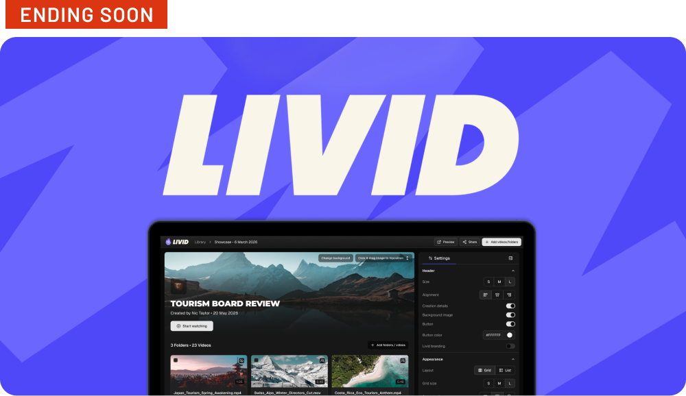 Shop Livid - ending soon