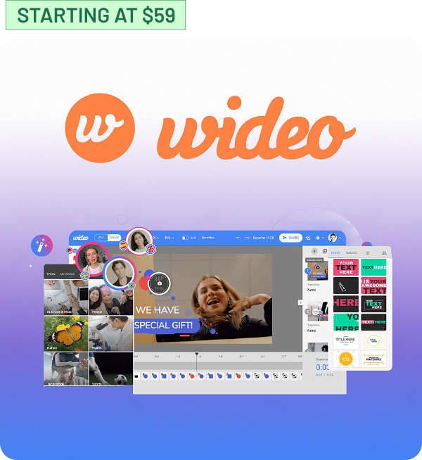 Shop Wideo (starting at $59)