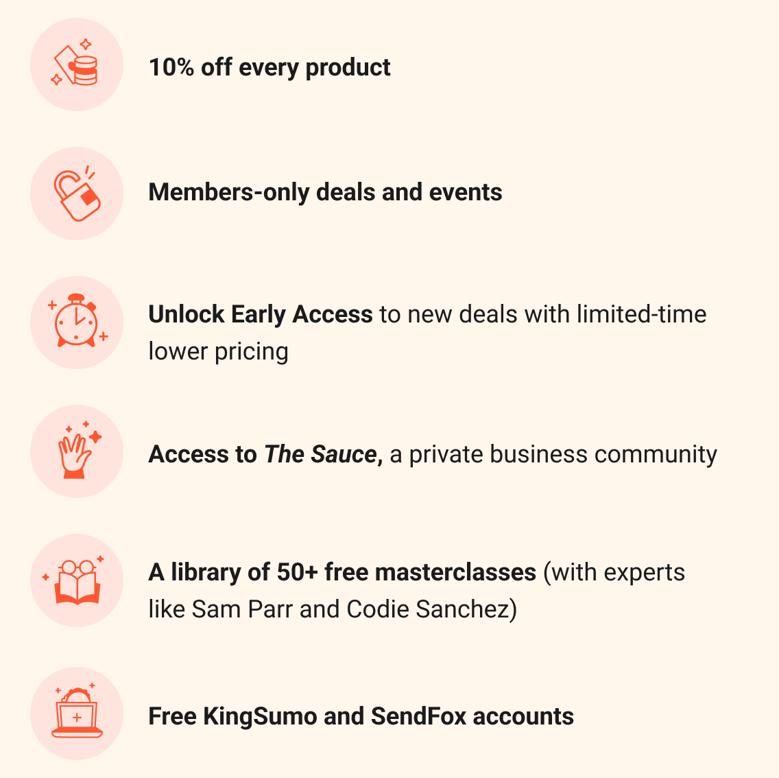 Perks of joining AppSumo Plus