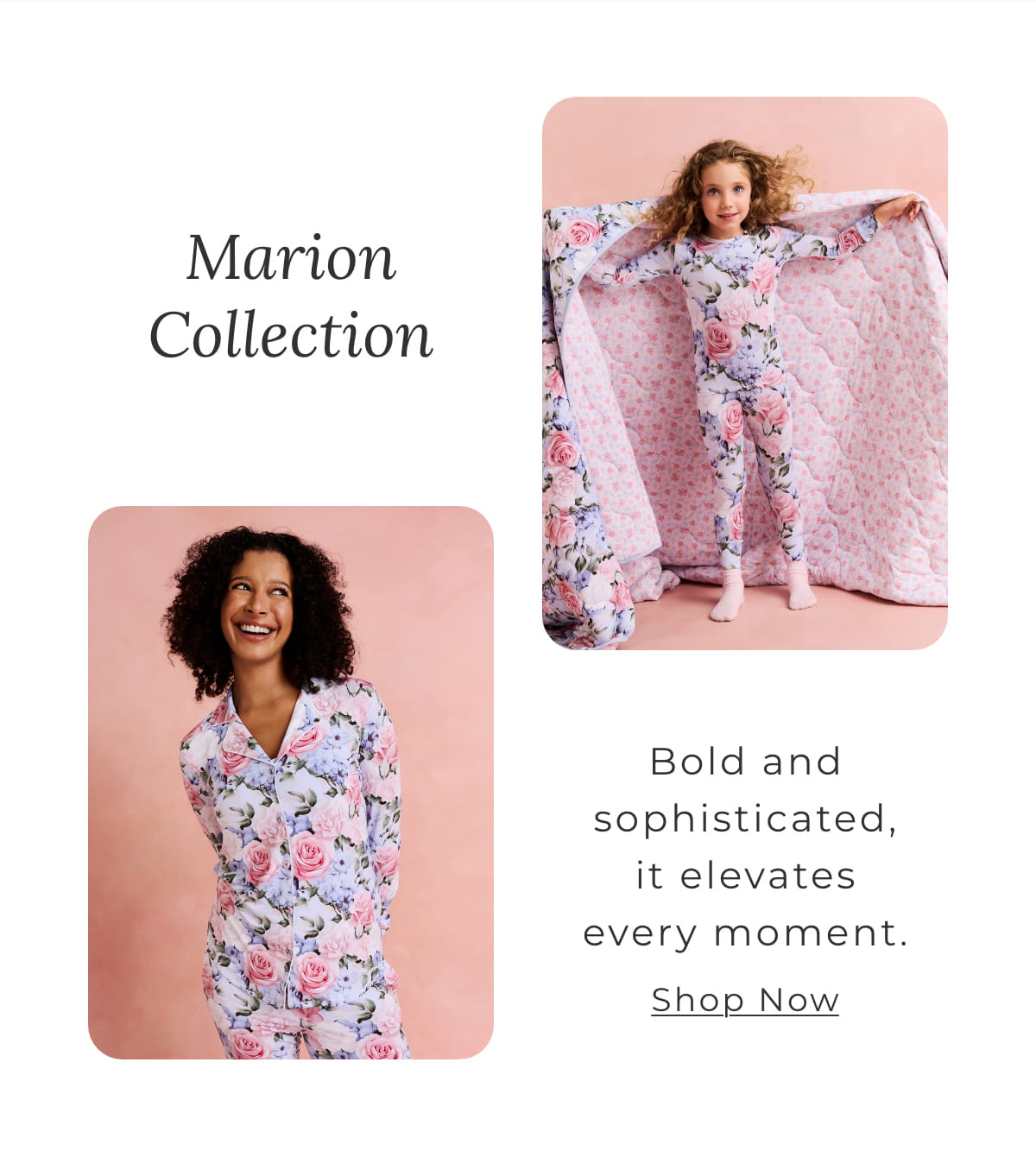 Marion Collection: Bold and sophisticated it elevates every moment. [SHOP NOW]