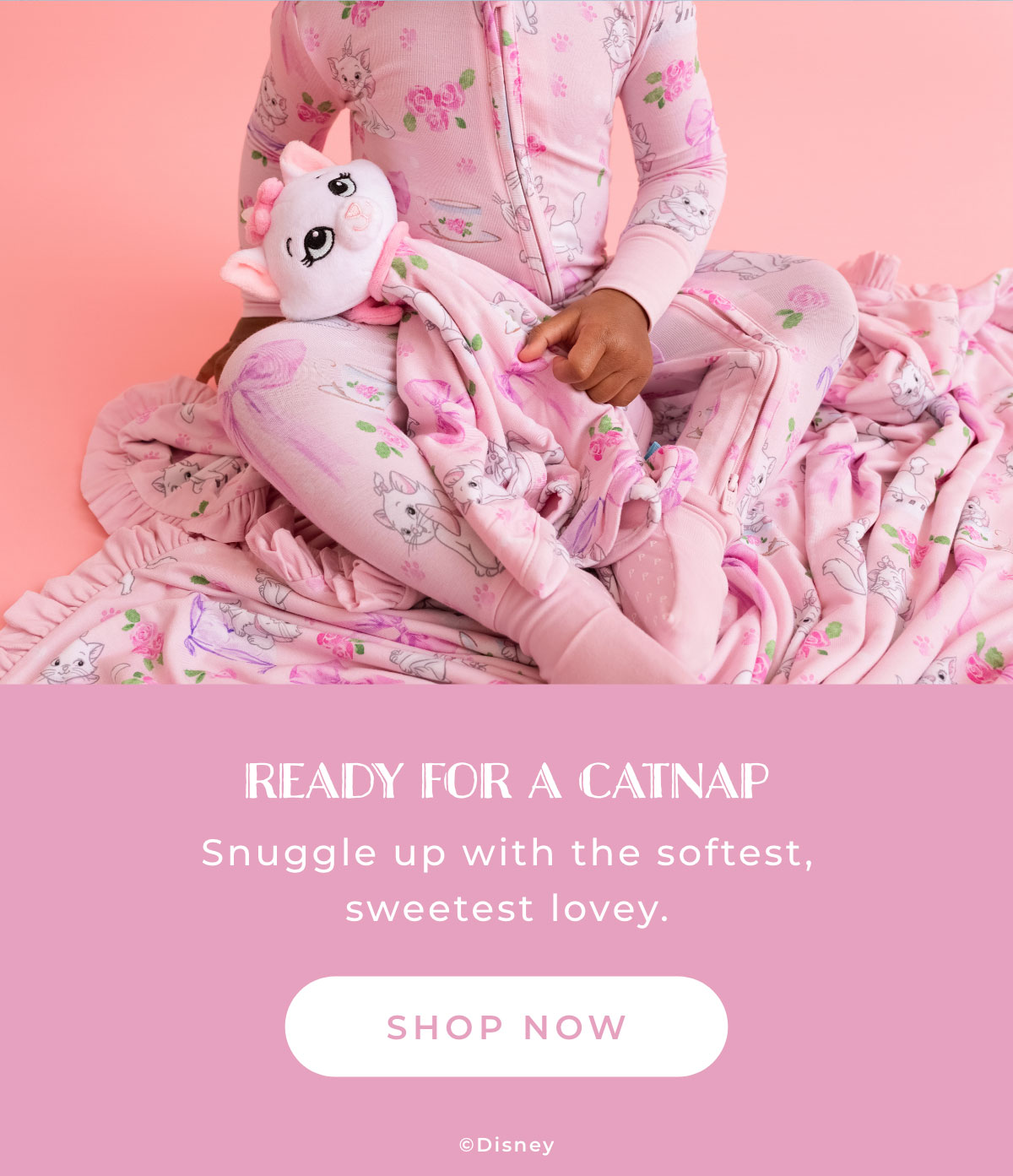 Ready For A Catnap: Snuggle up with the softest, sweetest lovey. [SHOP NOW]
