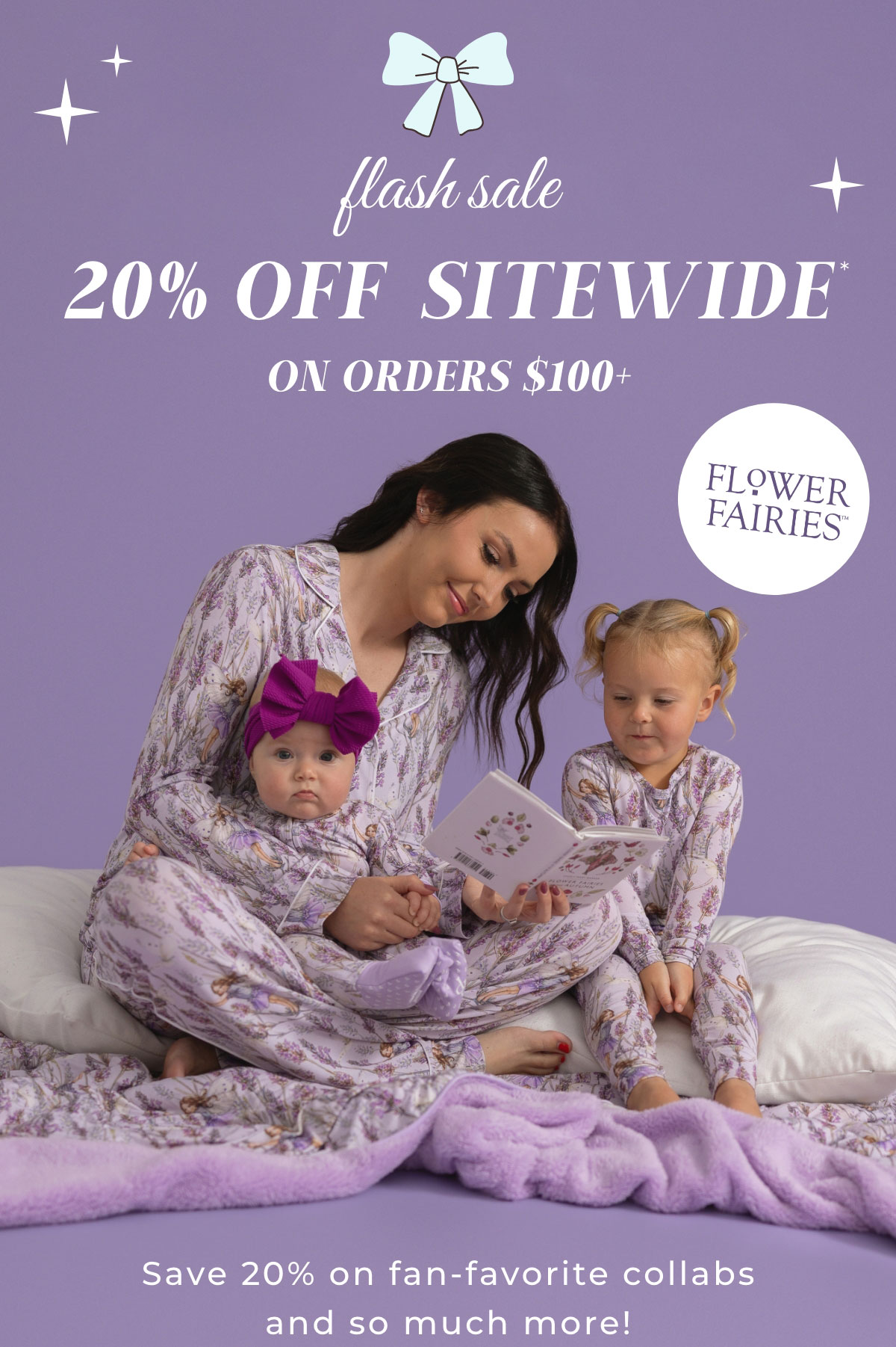 Flash Sale: 20% Off Sitewide on Orders $100+