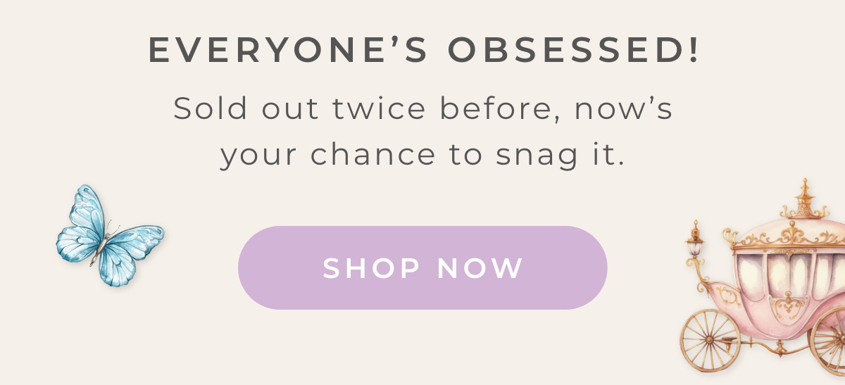 EVERYONE'S OBSESSED! Sold out twice before, now's your chance to snag it.   { Shop Now}