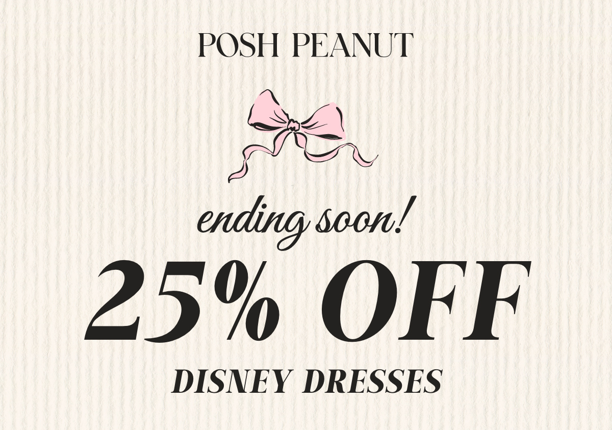 Posh Peanut: Ending Soon! 25% Off Disney Dresses