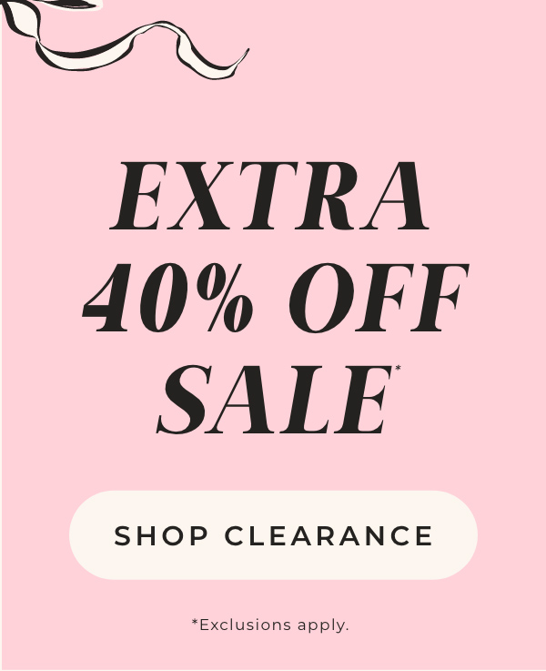 Extra 40% Off Sale