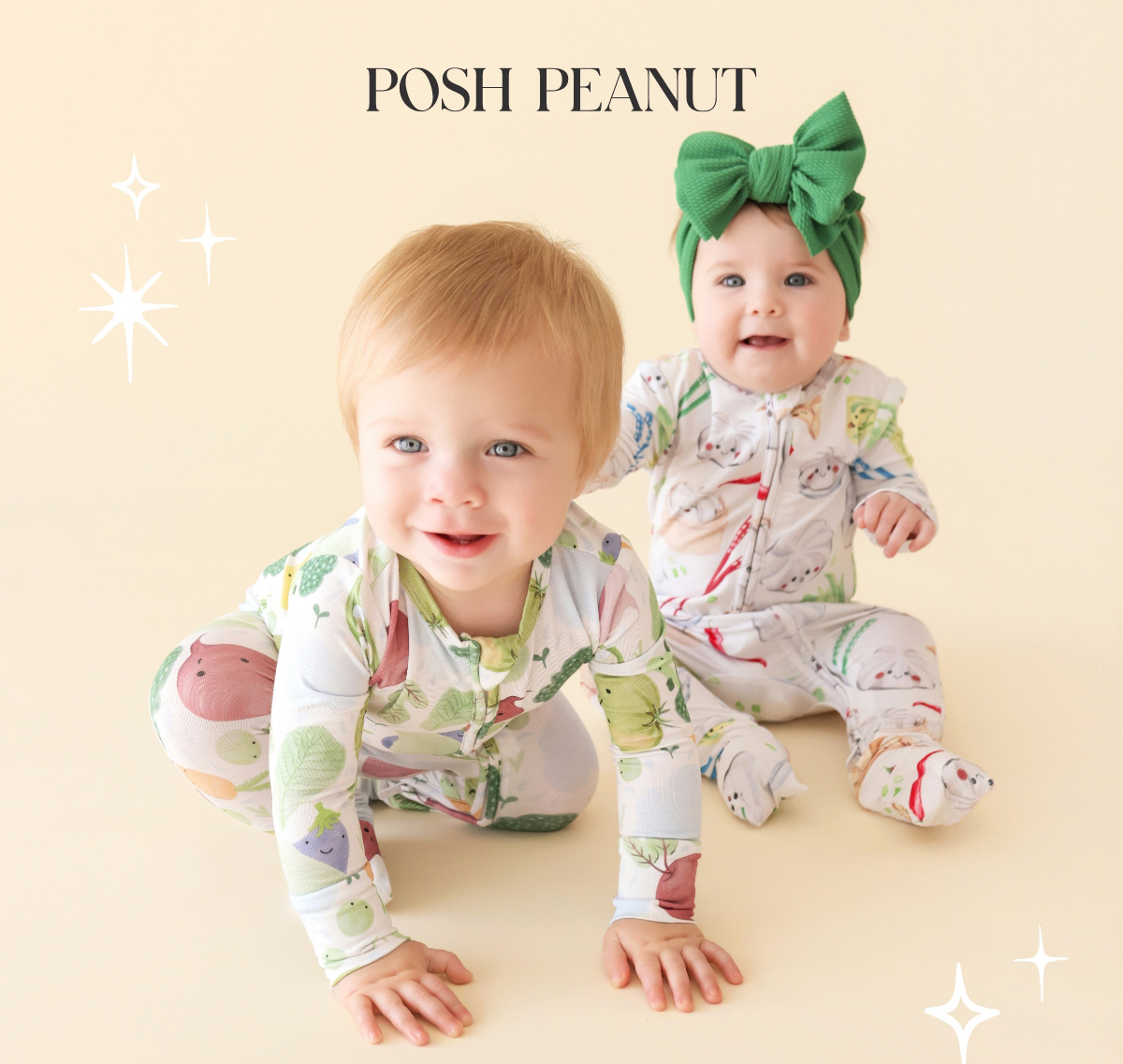 Just Launched: Vernon & Dumplings. Why eat your greens when you can wear them?! Get them ready for bed in unbelievably cozy pajamas.