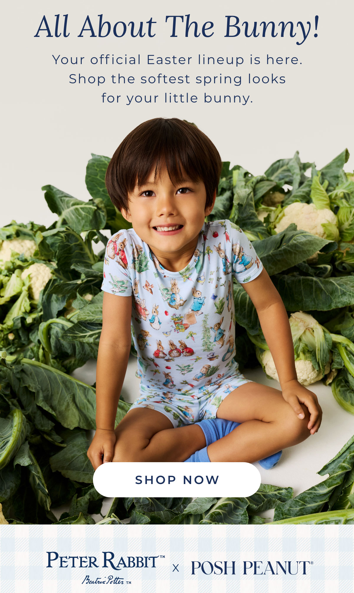 All About the Bunny! Your official Easter lineup is here. Shop the softest spring looks for your little bunny.
