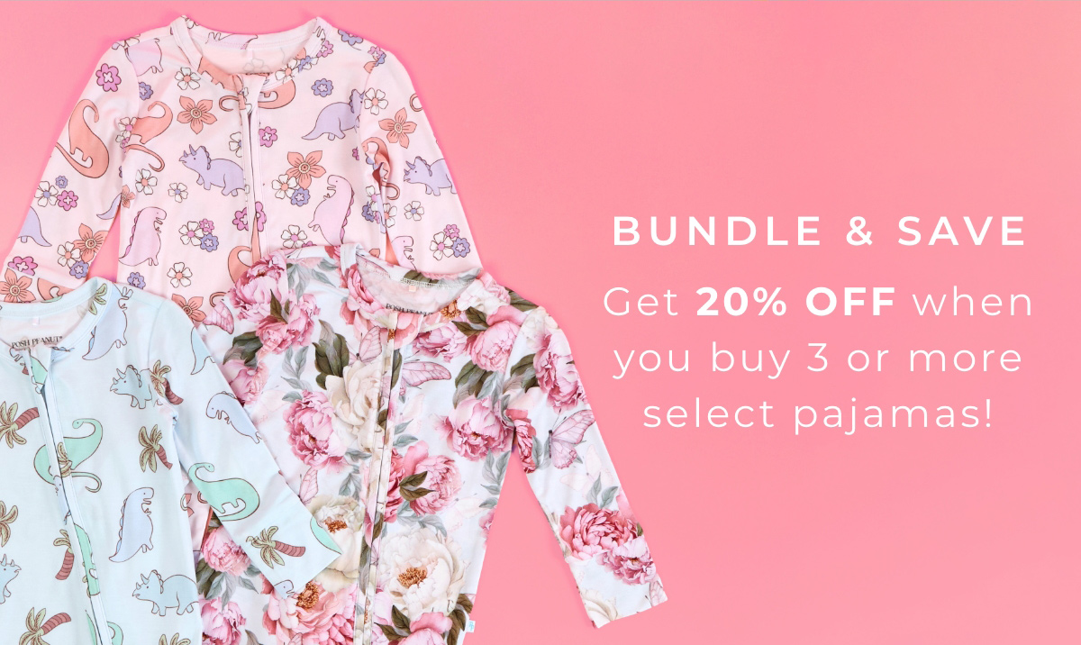 Bundle & Save: Get 20% Off when you buy 3 or more select pajamas!