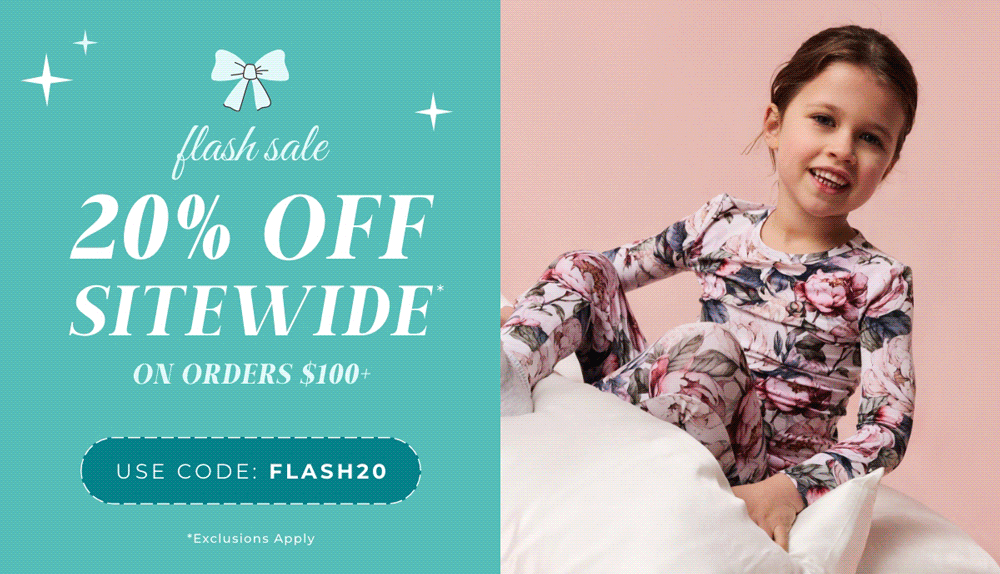 Flash Sale: 20% Off Sitewide On Orders $100+. USE CODE FLASH20