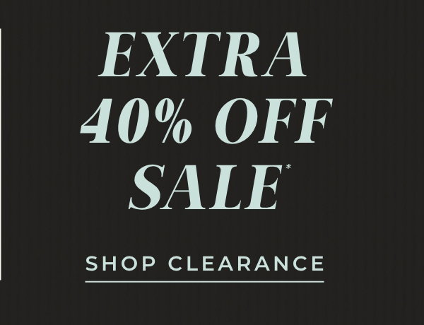 Extra 40% Off Sale