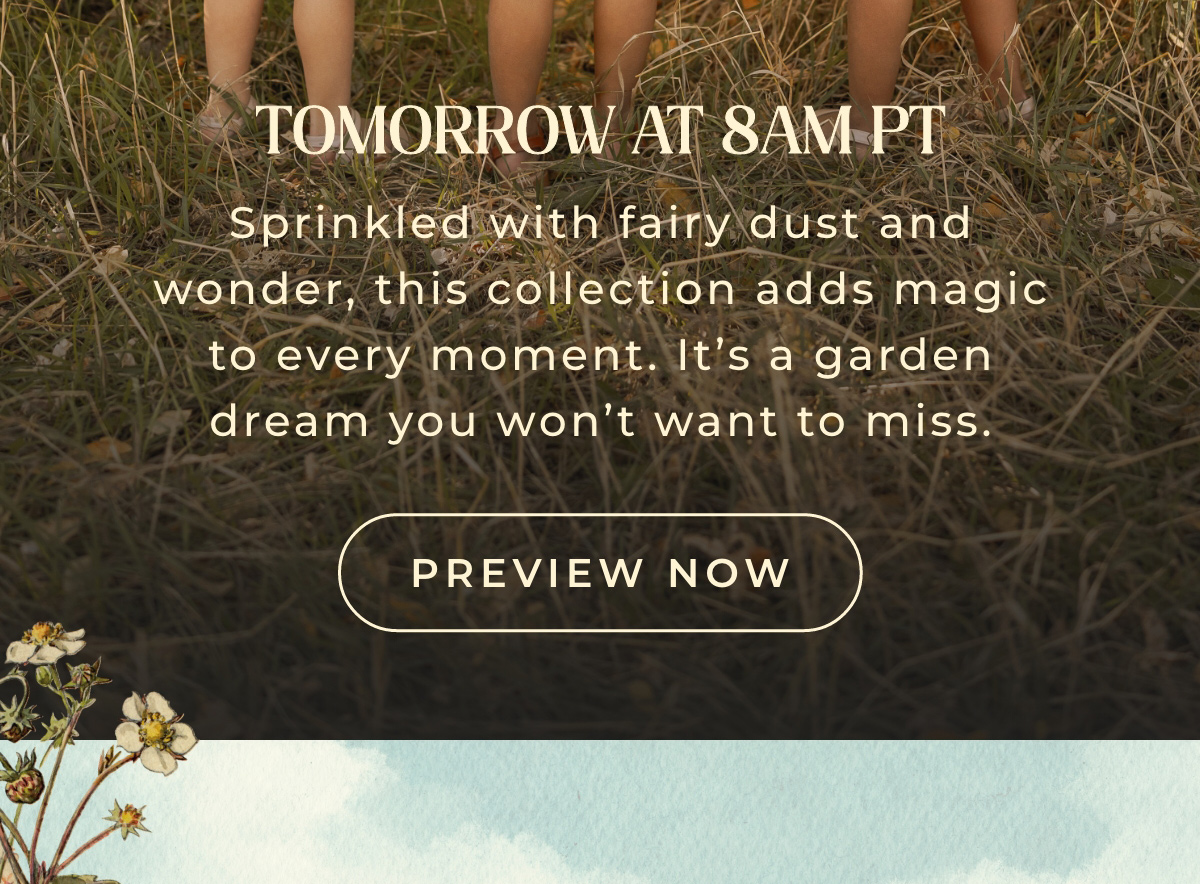 TOMMORROW AT 8PM PT { Preview  Now}