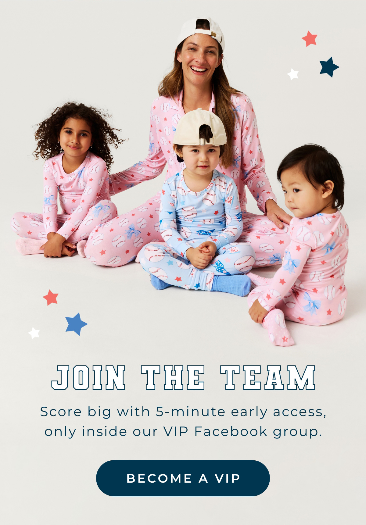 Join The Team: Score big with 5-minute early access, only inside our VIP Facebook group