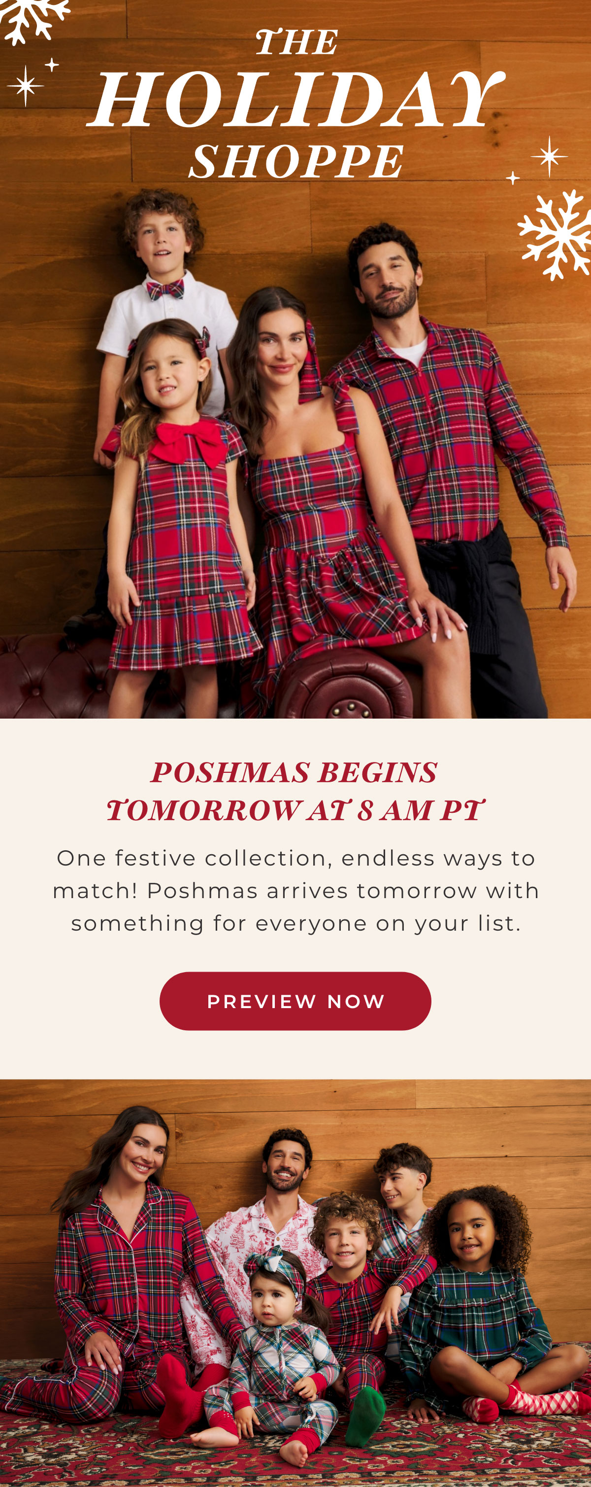 Poshmas Begins Tomrorow at 8am PT: One festive collection, endless ways to match! Poshmas arrives tomorrow with something for everyone on your list. [PREVIEW NOW]