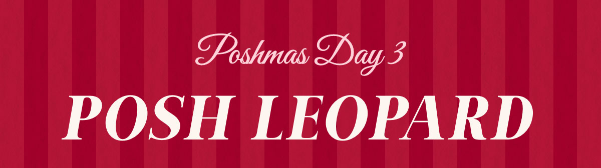 Poshmas Day 3: Posh Leopard