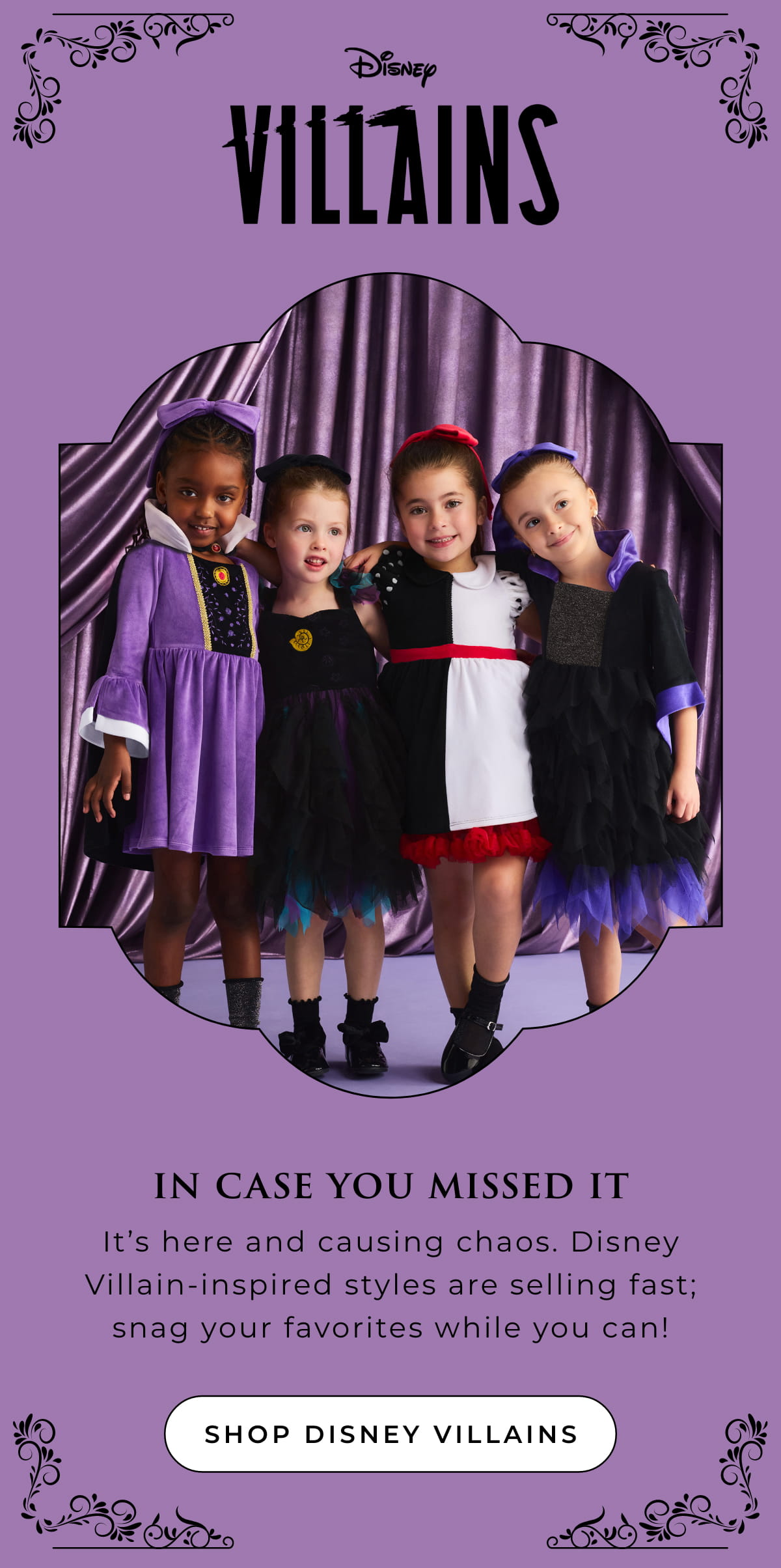 Posh Peanut Disney Villains: In Case You Missed It: It's here and causing chaos Disney Villain-inspired styles are selling fast, snag your favorites while you can! [SHOP DISNEY VILLAINS]