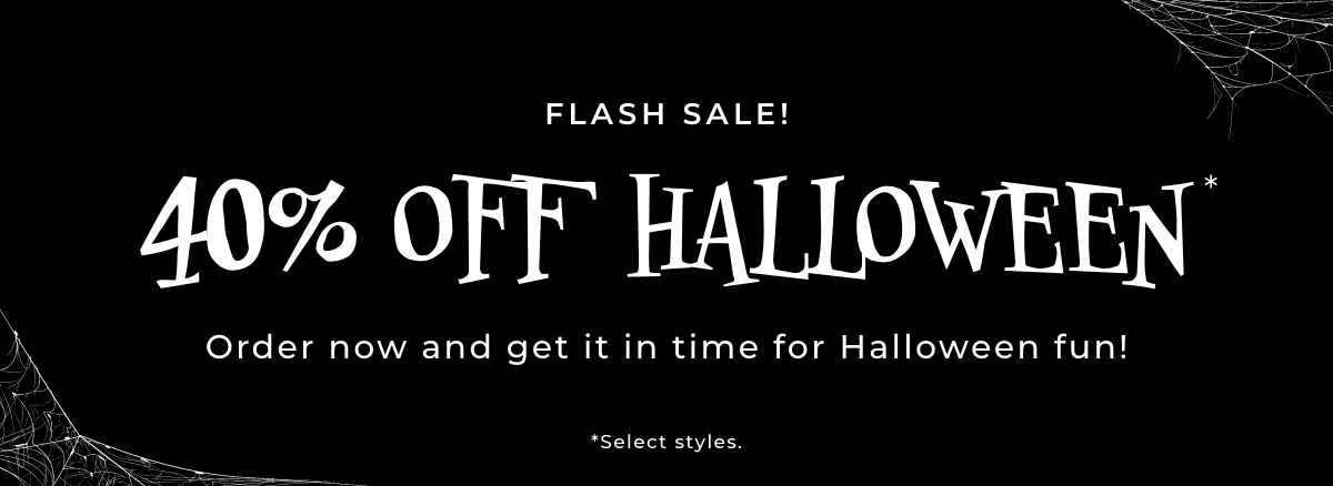 40% OFF HALLOWEEN