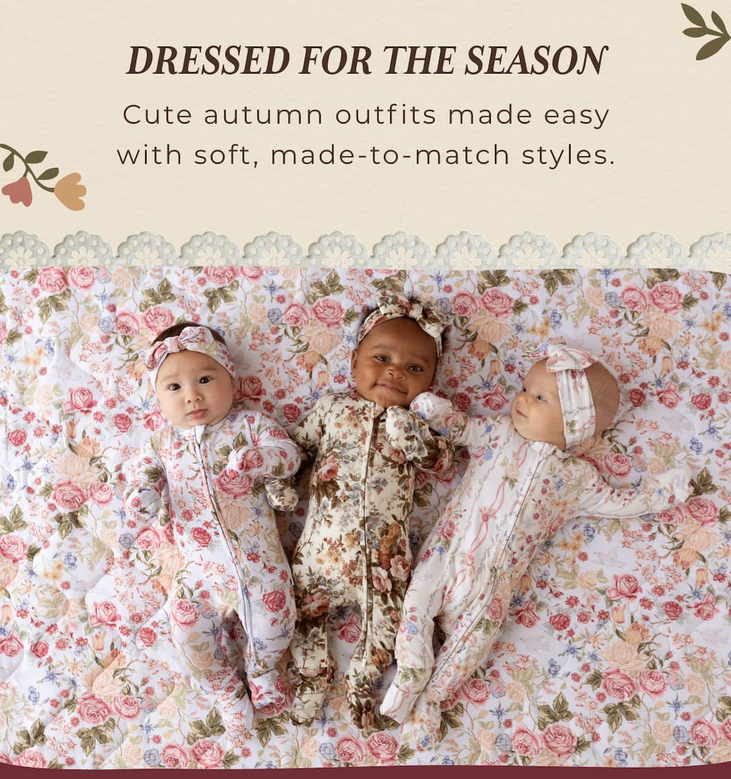 Dressed for the Season: Cute autumn outfits made easy with soft, made-to-match styles. [PLAN MY BUY]