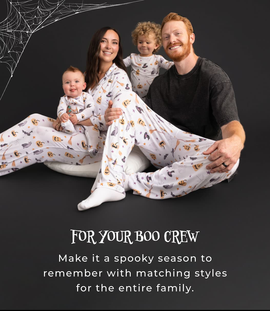 BODY_04 For Your Boo Crew: Make it a spooky season to remember with matching styles for the entire family.
