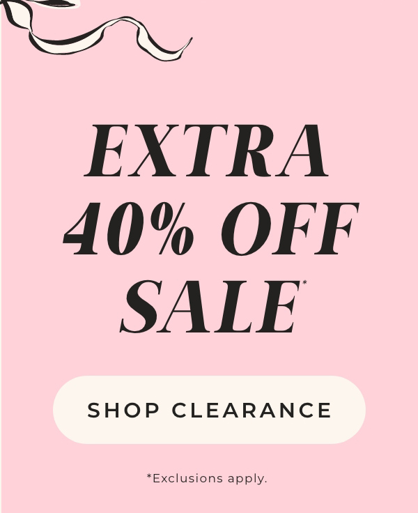 Extra 40% Off Sale