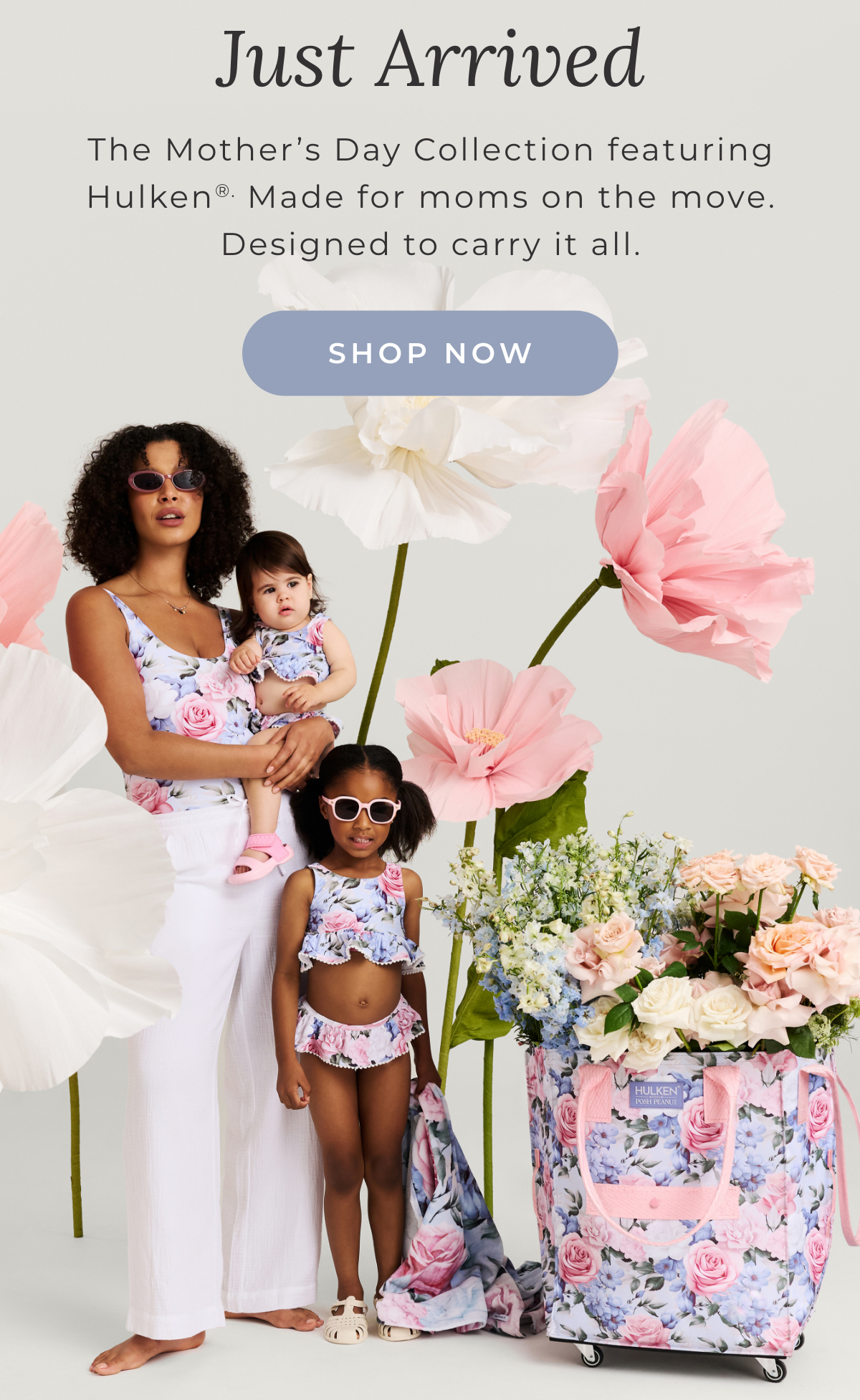 Just Arrived: The Mother's Day Collection featuring Hulken. Made for moms ont he move. Designed to carry it all. [SHOP NOW]