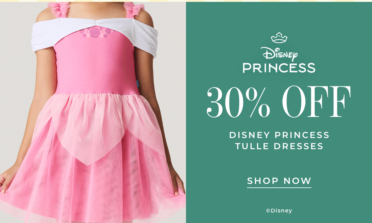 Disney Princess: 30% Off Disney Princess Tulle Dresses