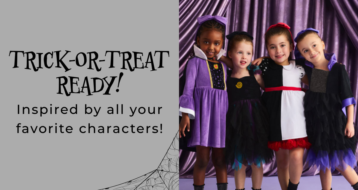 Body_05 Trick-or-Treat Ready! Inspired by all your favorite characters!