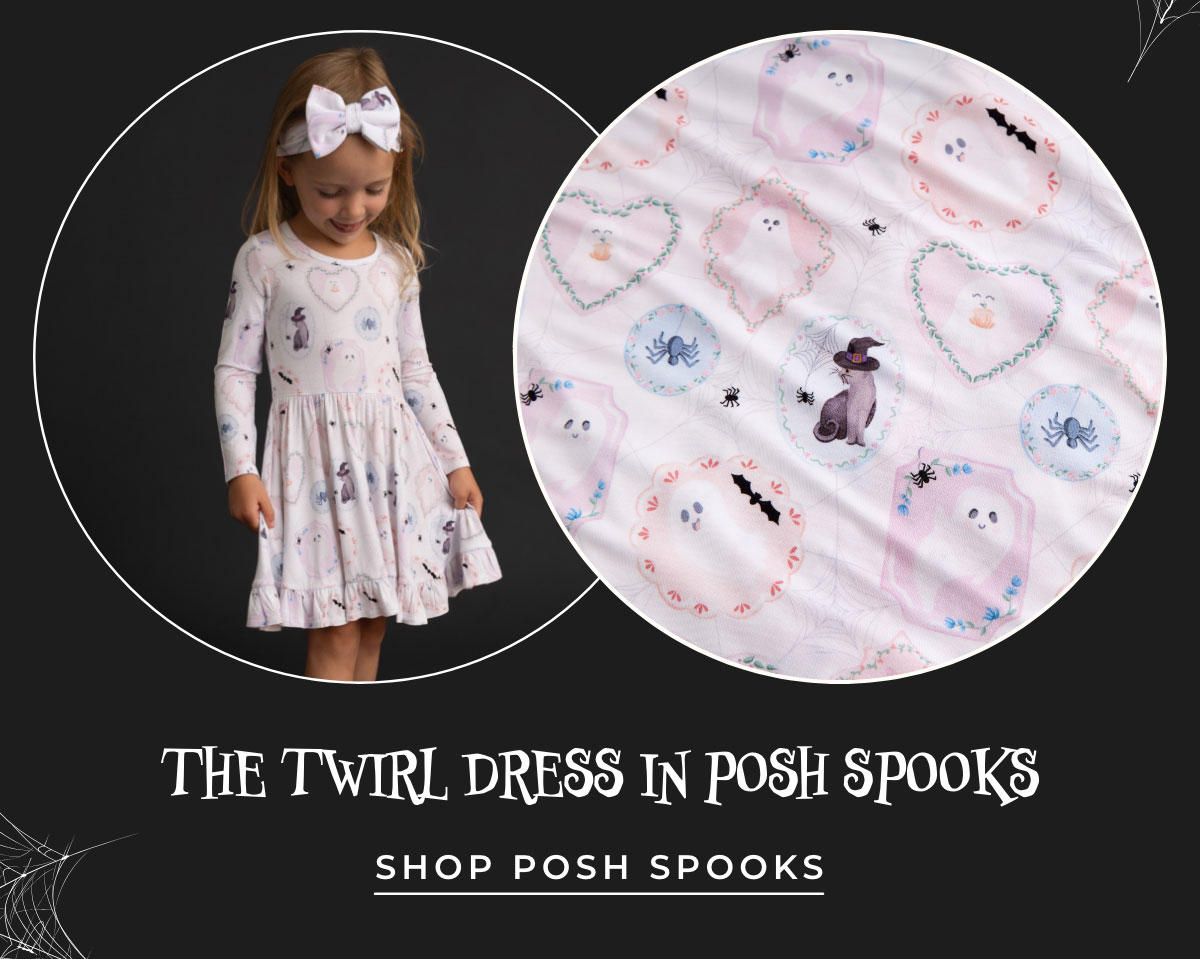 THE TWIRL DRESS IN POSH SPOOKS [SHOP POSH SPOOKS]