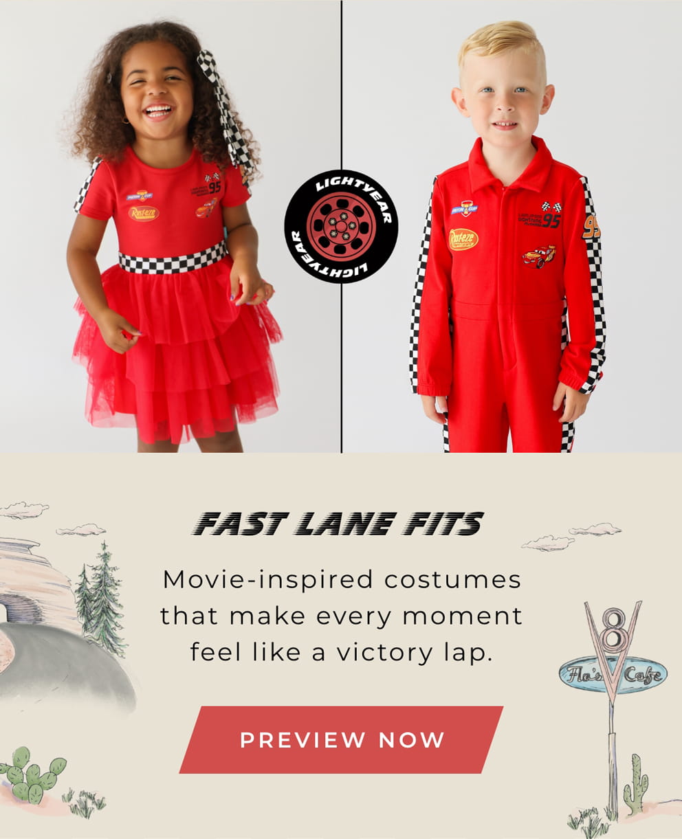 Fast Lane Fits: Movie-inspired costumes that make every moment feel like a victory lap. [PREVIEW NOW]